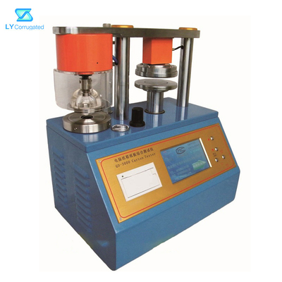 Microcomputer die Ring Crush Strength Testing Machine-de Testhulpmiddelen barsten van de Kartondikte