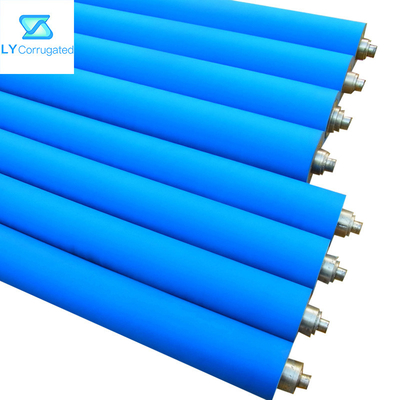 De vlotte Gegraveerde Flexo-Delen van de Drukmachine 12mm 14mm Enige het Snuifjerol van Zijgevel Rubbercoatted