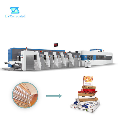 Multi de Drukmachine 320pcs/Min For Corrugated Carboard van Kleurenflexo