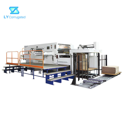 PLC de Matrijzensnijmachine Flatbed 5750i van de Kartondoos. P.H Speed
