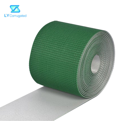 4.5mm Delen van de Plooiingsmachine, Transportband van 2 Vouw de Groene Pvc