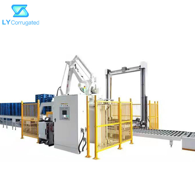 6 het Systeem van de Robotpalletizer van het aswapen voor van de Machinestitcher van FFG de Gealigneerde Omslag Gluer