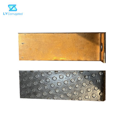 Gouden Flexo-Delen 106*40*2 van de Drukmachine Plaatsend Koper