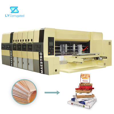 Multi de Drukmachine 320pcs/Min For Corrugated Carboard van Kleurenflexo